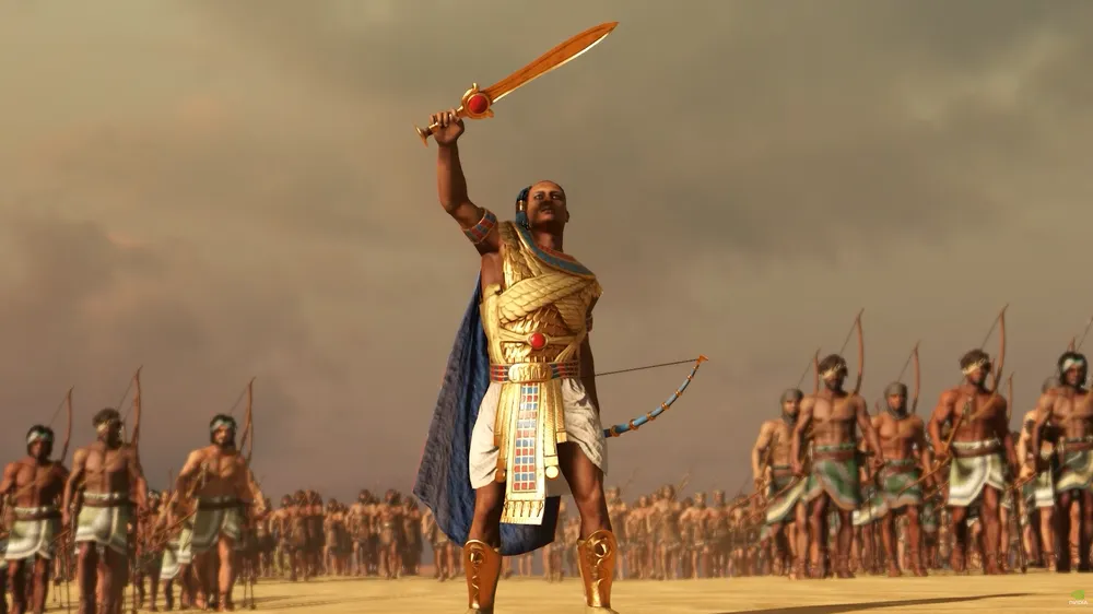Nvidia ACE AI NPC Total War Pharaoh shot