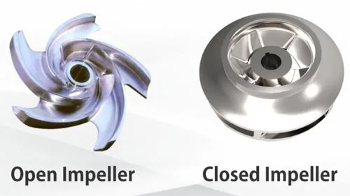 Open vs Closed Impeller