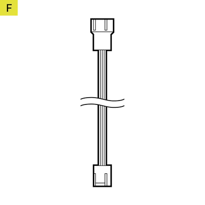 PWM Extension Cable - QSG Lineart