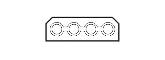 Peripheral 4-pin connector