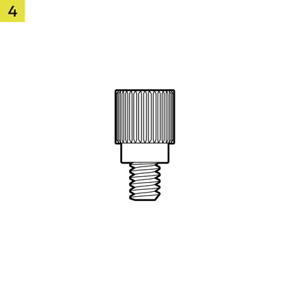 QuikMount Motherboard Screw - QSG Lineart