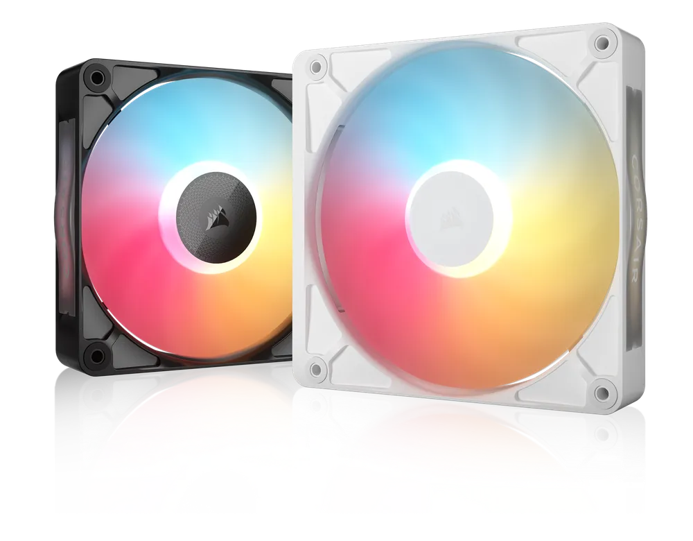 iCUE LINK RX RGB Fans 2nd Gen Main QSG Visual