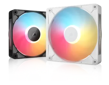 iCUE LINK RX RGB Fans 2nd Gen Main QSG Visual