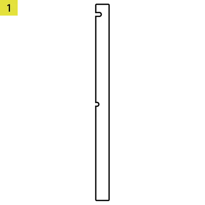 Reverse Connector Magnetic Strip lineart - QSG