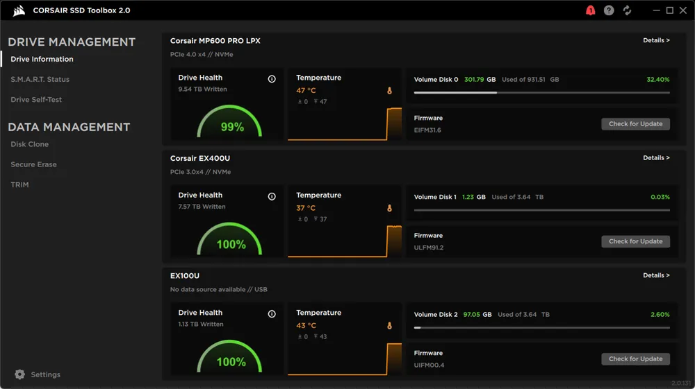 Screenshot of SSD Toolbox 2.0.131 Preview