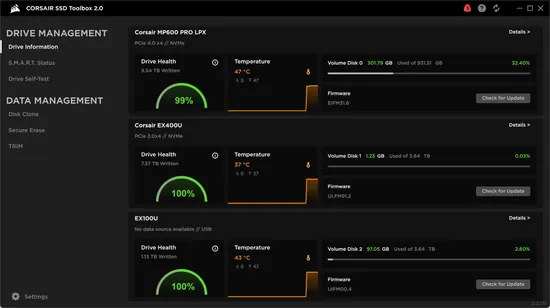 Screenshot of SSD Toolbox 2.0.131 Preview