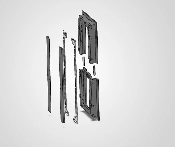 FRONT 4000 series Front Xeneon edge mount installation