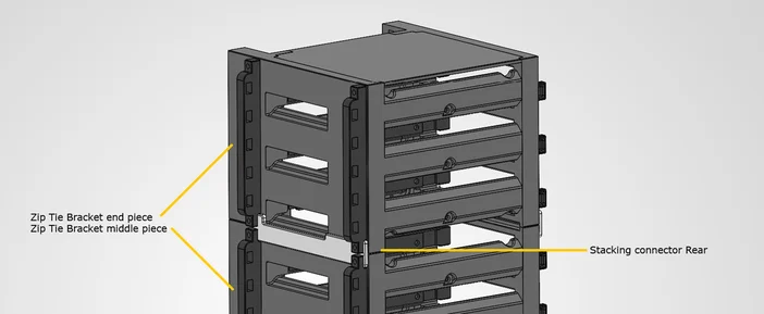 Stacking cage