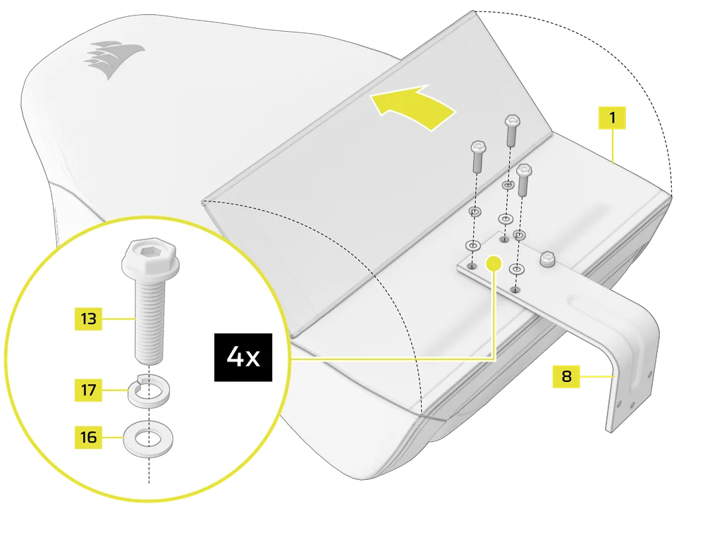 TC80 Backrest Assembling - QSG Visual