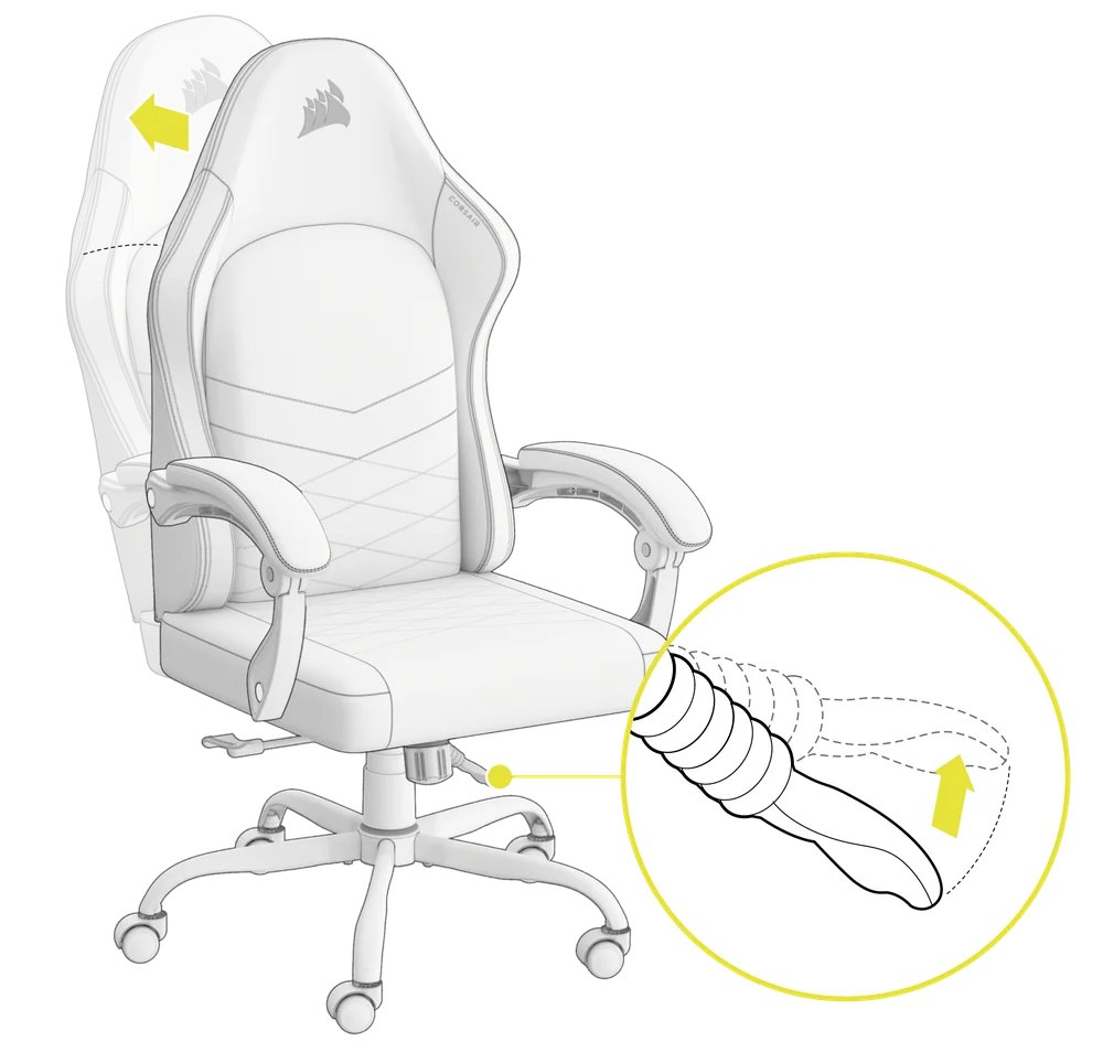 TC80 Recline Adjustment - QSG Visual