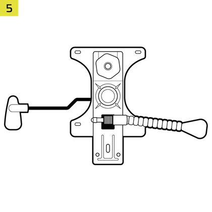 TC80 Seating Mechanism Lineart - QSG
