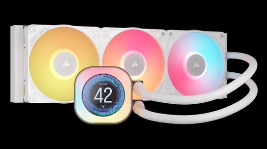 TITAN 360 RX LCD WHITE AIO Cooler