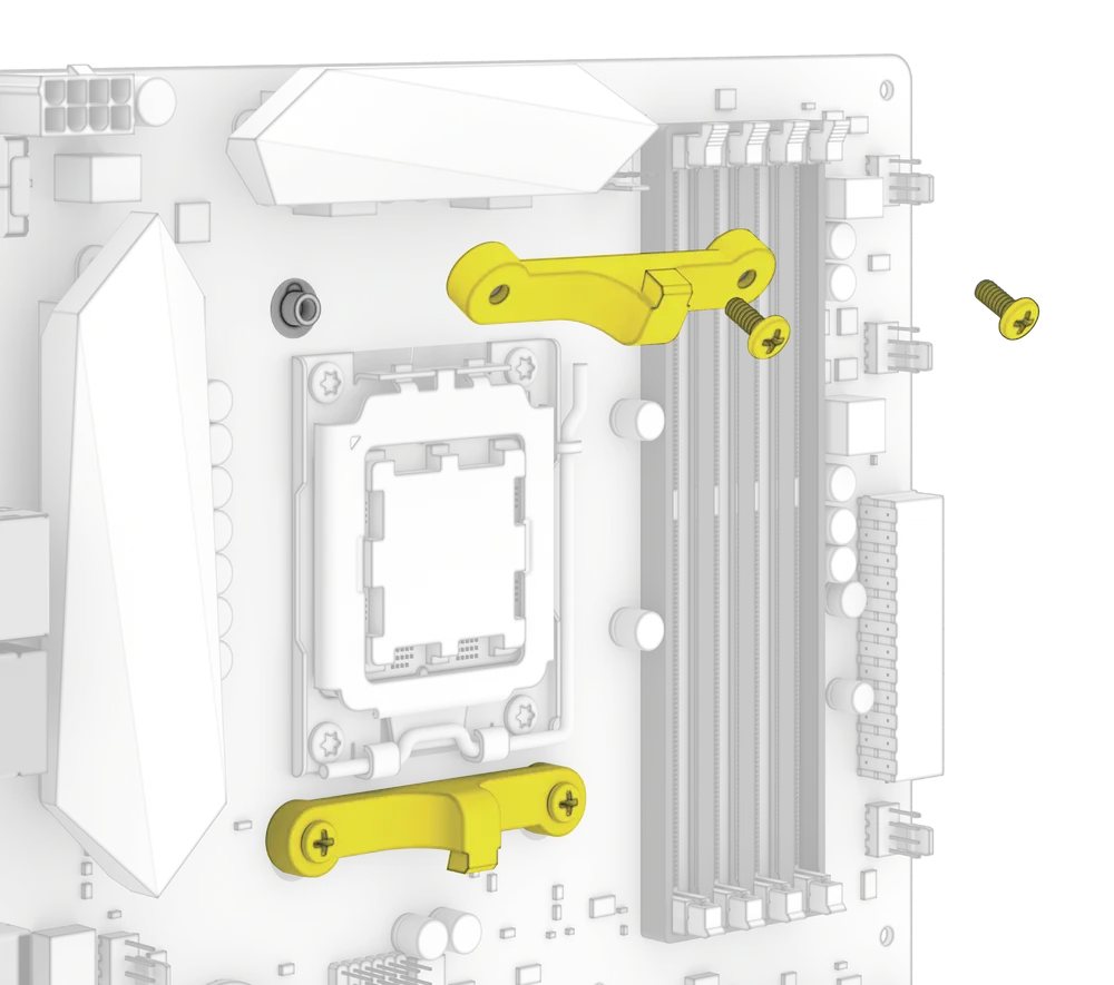 TITAN II AMD Bracket Removal - QSG Visual