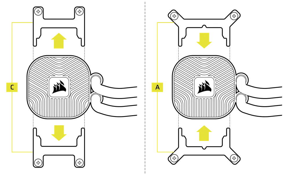 TITAN II RX RGB Mounting Bracket Replacement - QSG Visual