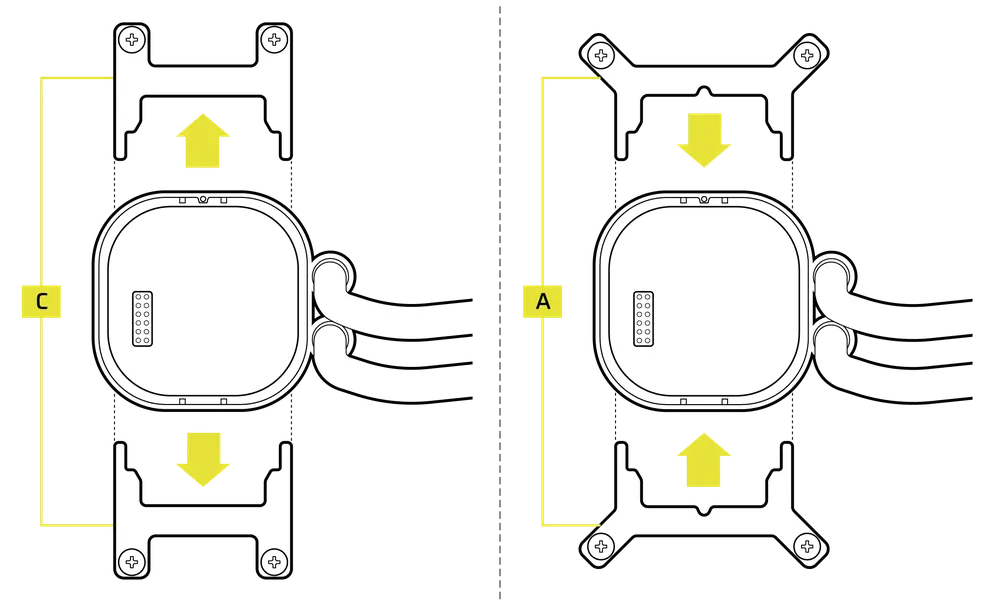 TITAN II RX LCD Mounting Bracket Replacement - QSG Visual