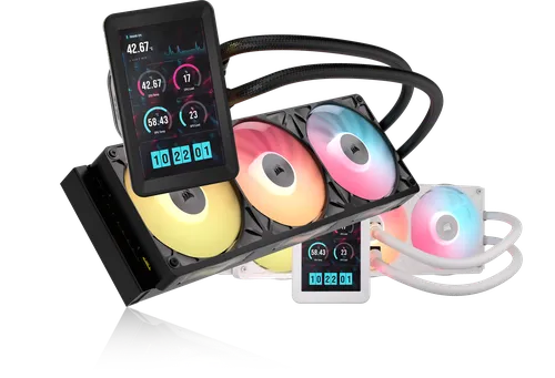 iCUE LINK TITAN II 360 RX LCD AIO Liquid CPU Cooler | CORSAIR
