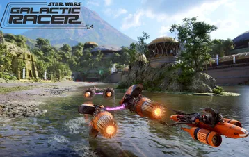 Star Wars Galactic Racer with logo