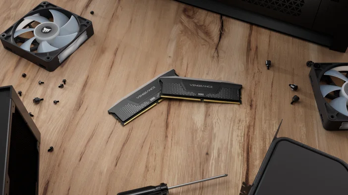 VENGEANCE RGB RS DDR5 on workbench