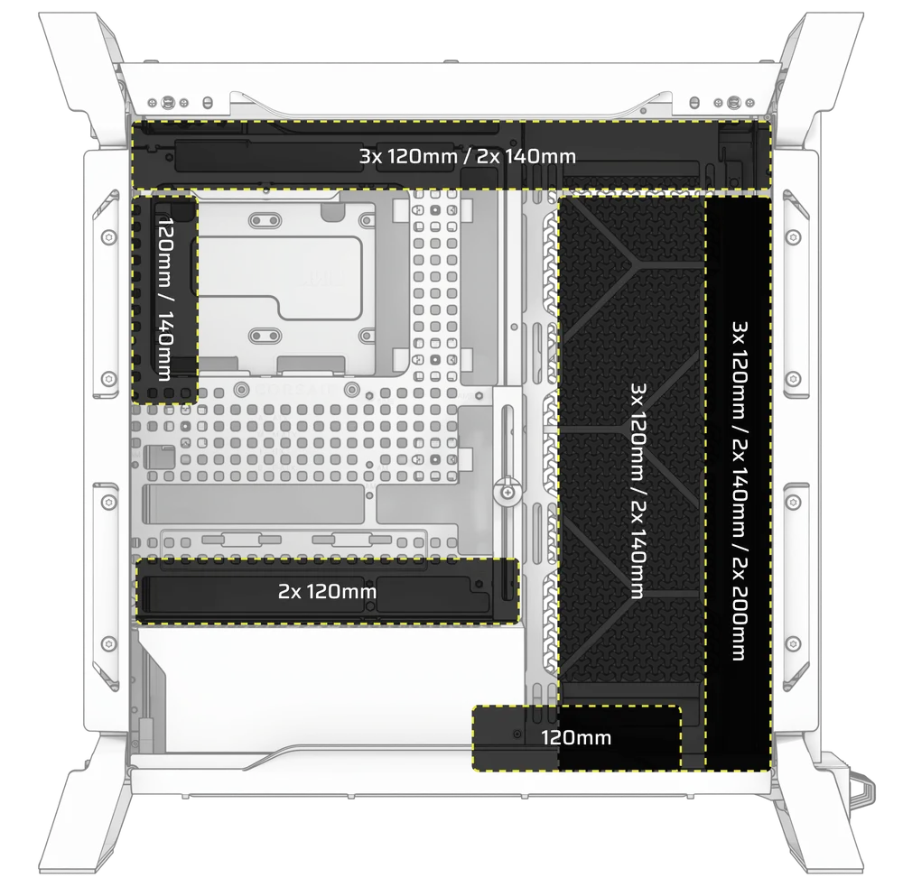 WARTHOG Fan Location Diagram - QSG Visual