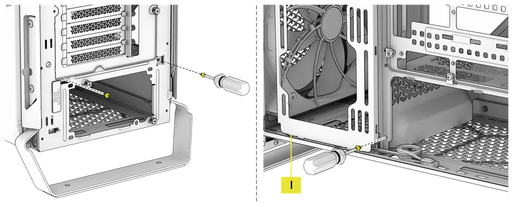 WARTHOG PSU Shroud Removal - QSG Visual