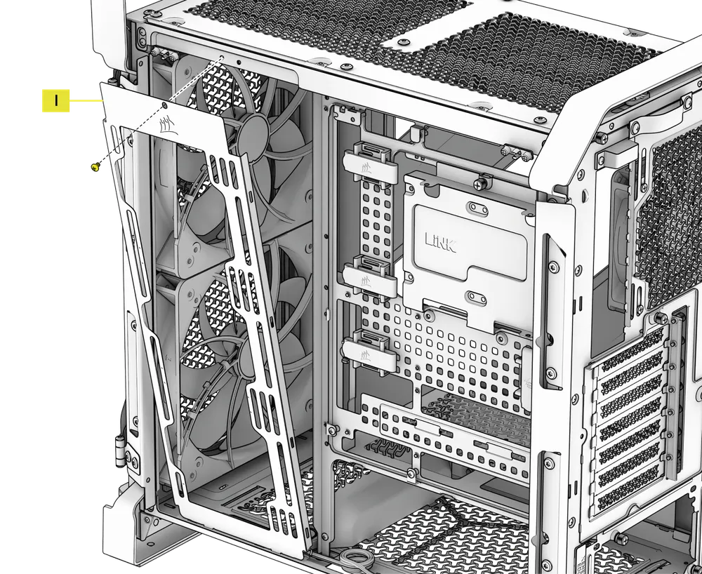 WARTHOG Side Fan Mounting Bracket Installation / Removal - QSG Visual