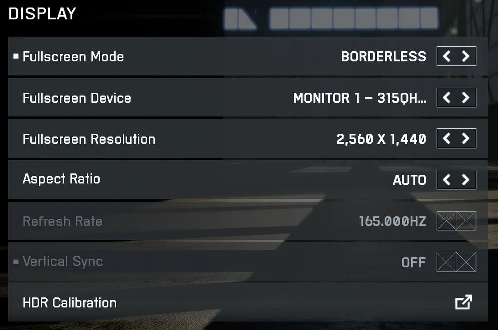 battlefield 6 display settings