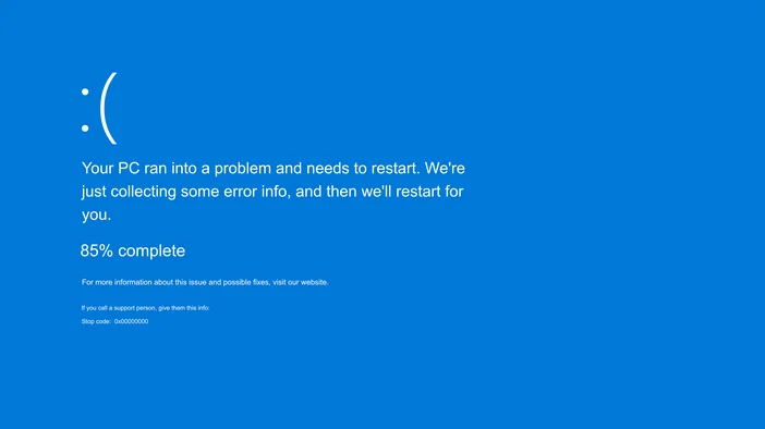 bluescreen