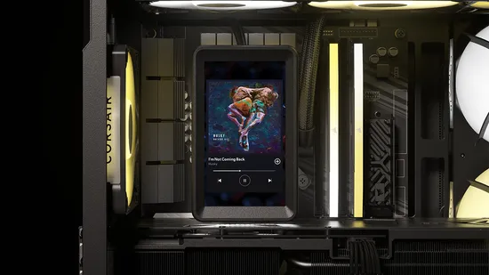 corsair 5 inch lcd screen compatibility
