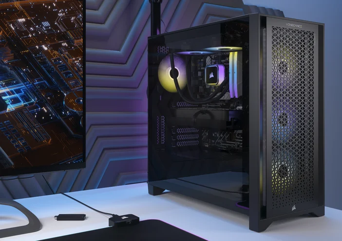 corsair vengeance a7400 pre built gaming PC