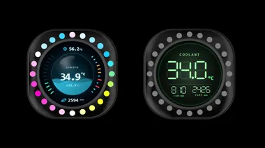 creator spotlight LCD AIO icue widgets