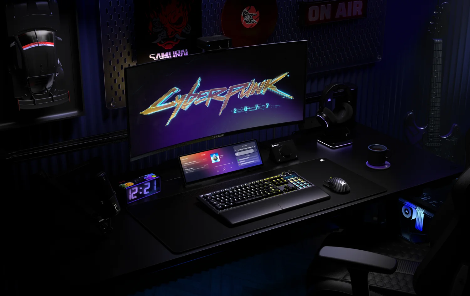 GALLEON 100 SD：Stream Deckモード、CORSAIR Web Hub、およびハード