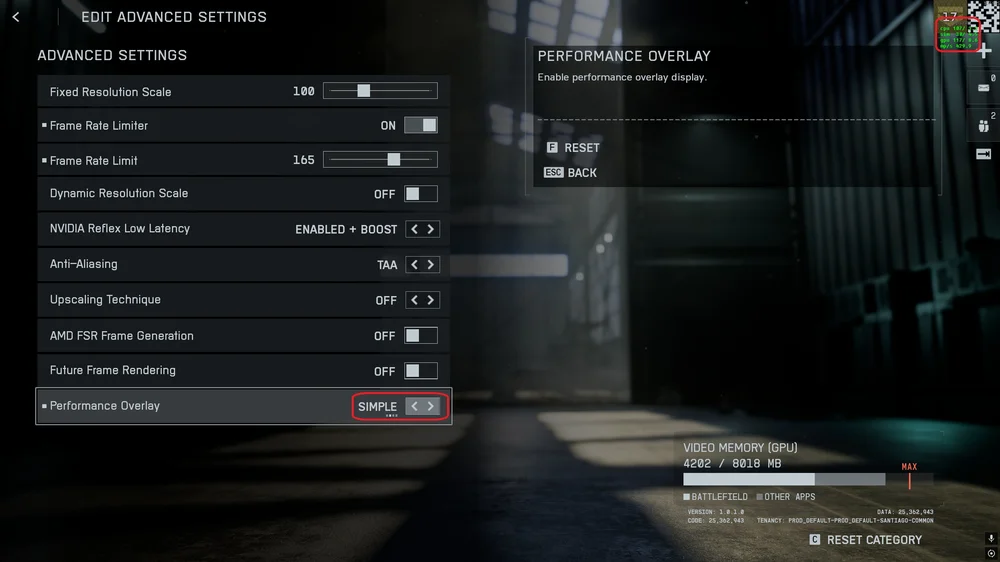 how to enable fps counter in battlefield 6