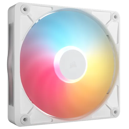 iCUE_LINK_RX140_II_RGB_WHITE_03_HERO_LEFT_ON