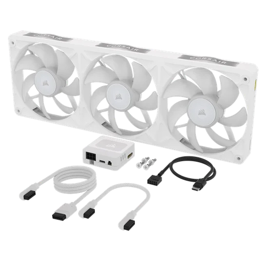 iCUE_LINK_RX360_II_RGB_WHITE_05_BOX_CONTENT_WITH_HUB