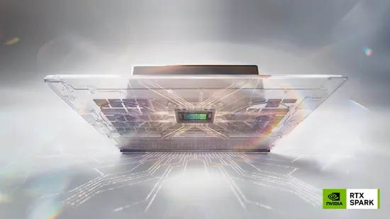 Render of Nvidia RTX Spark