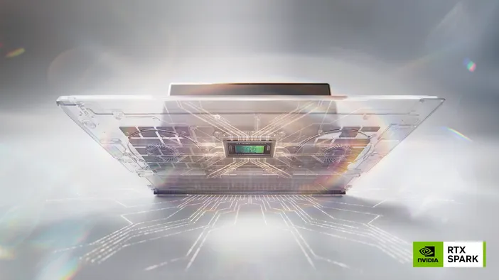 Render of Nvidia RTX Spark