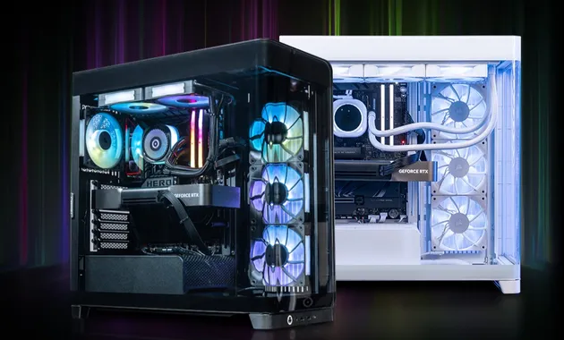 VENGEANCE a8200 Gaming PC: AMD Ryzen 9 9950X3D2, GeForce RTX 5090