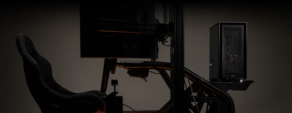 racing sim pc intro background