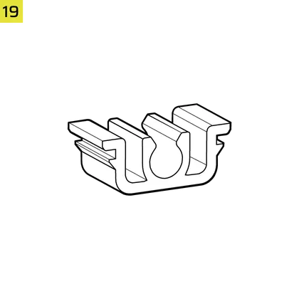 screw 19 BallSnapClip