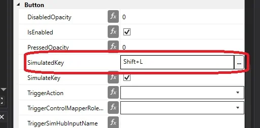 simhub keybind settings