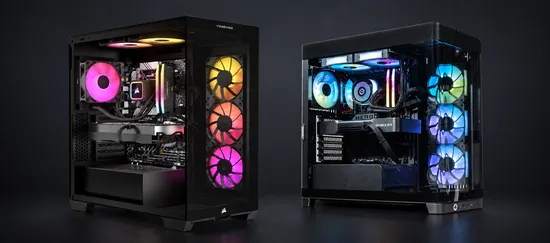 image of Corsair Vengeance and Origin PC RTS builds