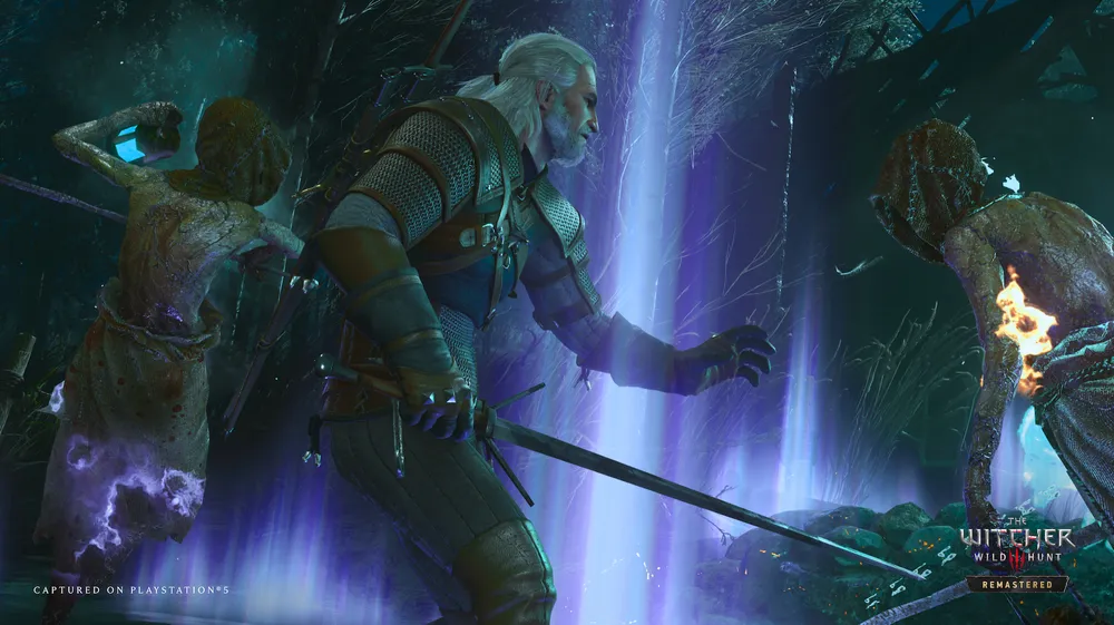 witcher 3 remaster combat
