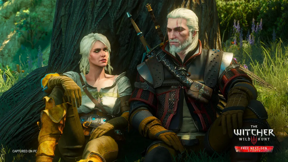 witcher 3 remaster geralt and ciri
