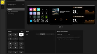 xeneon edge stream deck icue widget setup